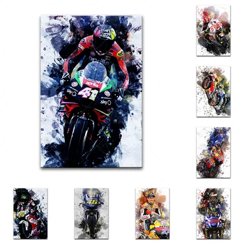Home Decor Modern Superstar Motorcycle Racing Star Posters Canvas Painting Print Modular Wall Art Picture Living Room Decoration
Home Decor Modern Superstar Motorcycle Racing Star Posters Canvas Painting Print Modular Wall Art Picture Living Room Decoration