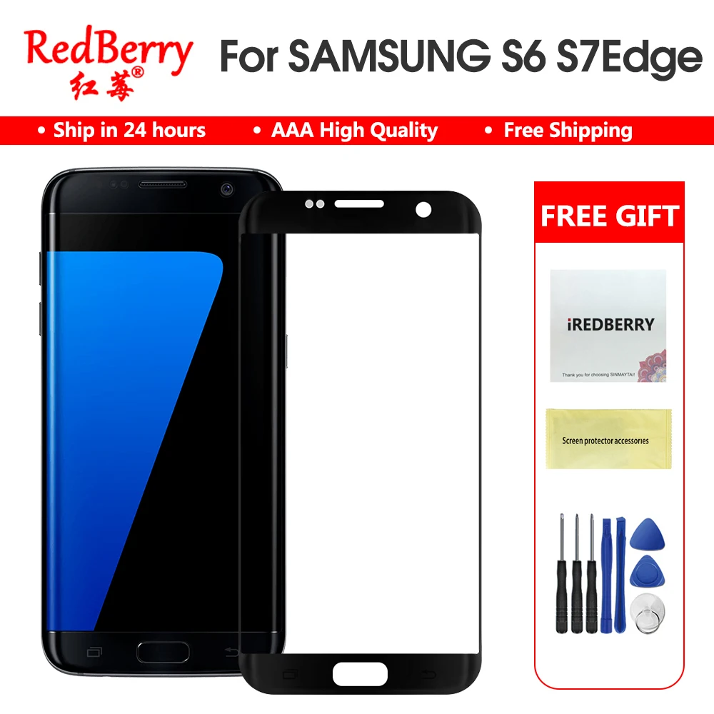 Оригинальный ЖК дисплей спереди для Samsung S6 Edge G925 сенсорный экран Внешний
