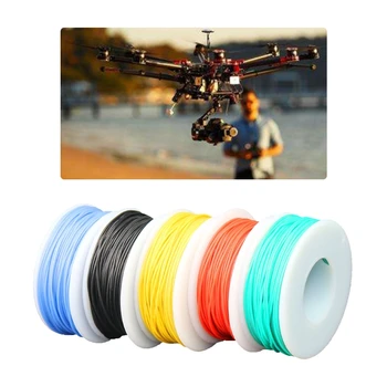 30AWG Five-color Flexible Silicone Wire High Temperature Resistance Wrappingwire M0XC
30AWG Five-color Flexible Silicone Wire High Temperature Resistance Wrappingwire M0XC