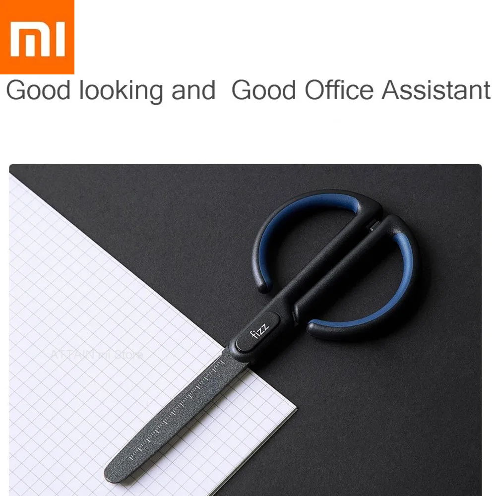 Scale Mark Xiaomi Mijia Fizz Teflon Scissors Safe Rounded Cutter Head Fluorine Coating Process Office Stationery Xiomi Scissors
Scale Mark Xiaomi Mijia Fizz Teflon Scissors Safe Rounded Cutter Head Fluorine Coating Process Office Stationery Xiomi Scissors