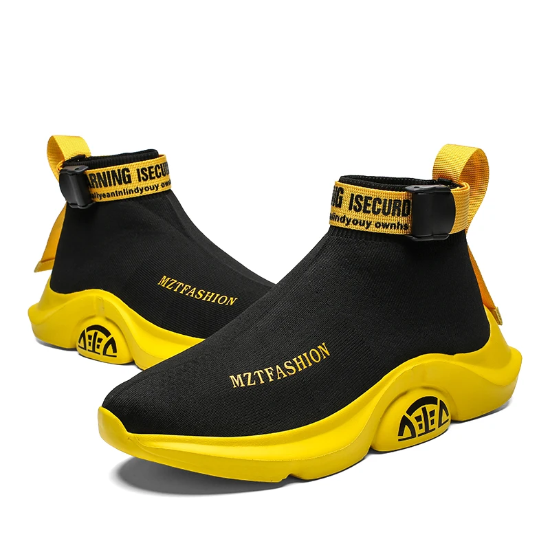 Men's High Top Sock Sneakers New Casual Shoes For men Sneakers Breathable Outdoor Zapatillas Hombre Sports Shoes Men Basket
Men's High Top Sock Sneakers New Casual Shoes For men Sneakers Breathable Outdoor Zapatillas Hombre Sports Shoes Men Basket