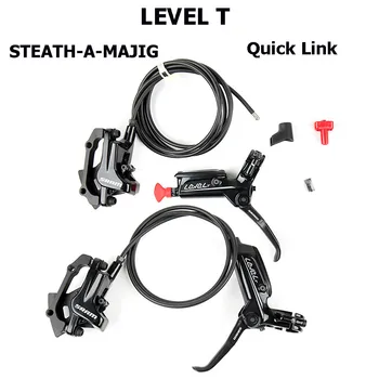SRAM LEVEL T Hydraulic Disc Brake MTB Mountain Bicycle Quick Link Brake Front & Rear Black
SRAM LEVEL T Hydraulic Disc Brake MTB Mountain Bicycle Quick Link Brake Front & Rear Black