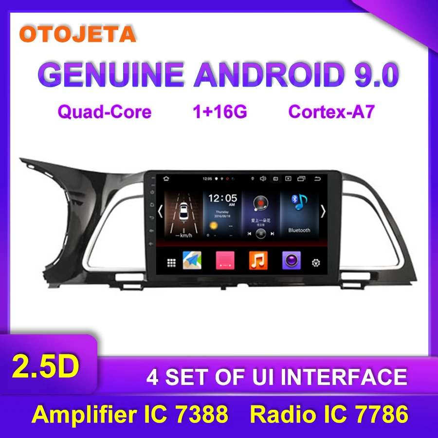 OTOJETA Android 9.0 Player Smart Car Multimedia Radio For 2014 2017 KIA K4 GPS Bluetooth Navigation full touch tape recorder
OTOJETA Android 9.0 Player Smart Car Multimedia Radio For 2014 2017 KIA K4 GPS Bluetooth Navigation full touch tape recorder