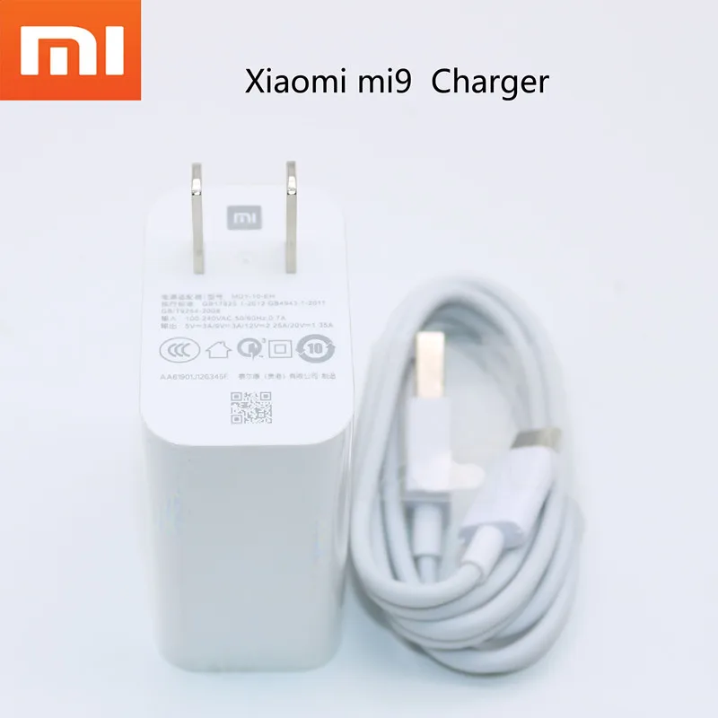 Original xiaomi mi 9 redmi K20 pro 27w charger QC 3.0 usb Type c fast Charge adapter for 20w chargers 3A 20V 12V 9V Mi9
Original xiaomi mi 9 redmi K20 pro 27w charger QC 3.0 usb Type c fast Charge adapter for 20w chargers 3A 20V 12V 9V Mi9