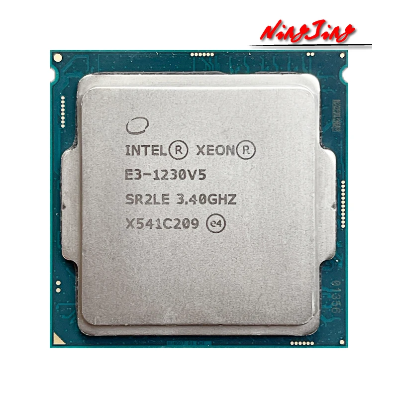 Процессор Intel Xeon E3-1230 v5 E3 1230v5 1230 3 4 ГГц четырехъядерный процессор ЦПУ 80 Вт LGA 1151 |