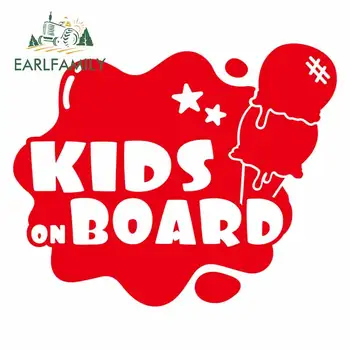 EARLFAMILY 13cm x 10.6cm for Kids On Board Fine Car Stickers Vinyl Material Decal Scratch-Proof Waterproof Suitable for VAN RV
EARLFAMILY 13cm x 10.6cm for Kids On Board Fine Car Stickers Vinyl Material Decal Scratch-Proof Waterproof Suitable for VAN RV