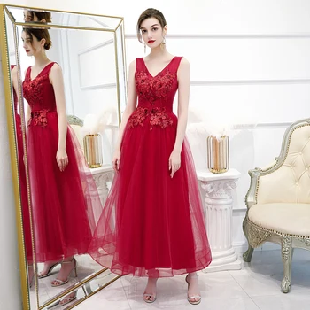 Robe De Soiree 2020 New Gryffon Formal Evening Dress Sexy V-neck A-line Vintage Evening Dresses Custom Size Elegant Dress
Robe De Soiree 2020 New Gryffon Formal Evening Dress Sexy V-neck A-line Vintage Evening Dresses Custom Size Elegant Dress