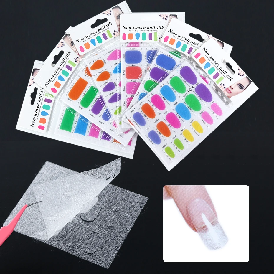 2pc Fiberglass For Nail Extension Non-woven Nail Art Silks Wraps Form UV Gel Acrylic Tips DIY French Manicure Accessories BE2003
2pc Fiberglass For Nail Extension Non-woven Nail Art Silks Wraps Form UV Gel Acrylic Tips DIY French Manicure Accessories BE2003