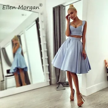 Two 2 Piece Simple Homecoming Dresses Knee Length Short 2019 Elegant Satin Scoop A Line Special Occasion Vestidos Gala Dress
Two 2 Piece Simple Homecoming Dresses Knee Length Short 2019 Elegant Satin Scoop A Line Special Occasion Vestidos Gala Dress