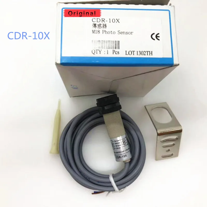 CDR-10X New M18 TUBULAR TYPE PHOTO SENSOR Photoelectric Switch 10-30 VDC NPN & PNP
CDR-10X New M18 TUBULAR TYPE PHOTO SENSOR Photoelectric Switch 10-30 VDC NPN & PNP