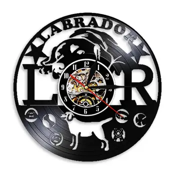 Labrador Dog Breed Wall Watch Golden Retriever Puppy Vinyl Record Wall Clock Home Decor Gift for Dog Lover Doggie Art Wall Light
Labrador Dog Breed Wall Watch Golden Retriever Puppy Vinyl Record Wall Clock Home Decor Gift for Dog Lover Doggie Art Wall Light