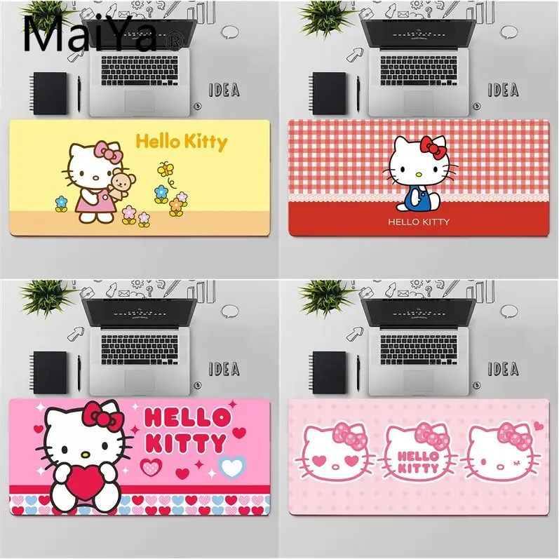 Maiya Top Quality Hello Kitty Cat Unique Desktop Pad Game Mousepad Free Shipping Large Mouse Pad Keyboards Mat
Maiya Top Quality Hello Kitty Cat Unique Desktop Pad Game Mousepad Free Shipping Large Mouse Pad Keyboards Mat