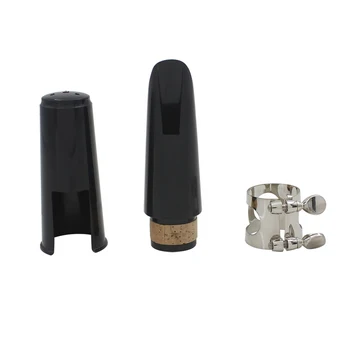 Plastic Easy Install Fastener Musical Instrument Universal Clarinet Mouthpiece With Cap Clamp Small Durable Woodwind Accessories
Plastic Easy Install Fastener Musical Instrument Universal Clarinet Mouthpiece With Cap Clamp Small Durable Woodwind Accessories