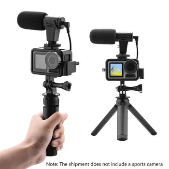 1Set Microphone Audio Adapter Aluminum Alloy Protective Frame Tripod for OS-MO Action Camera Accessorie Photography Shooting Kit
1Set Microphone Audio Adapter Aluminum Alloy Protective Frame Tripod for OS-MO Action Camera Accessorie Photography Shooting Kit