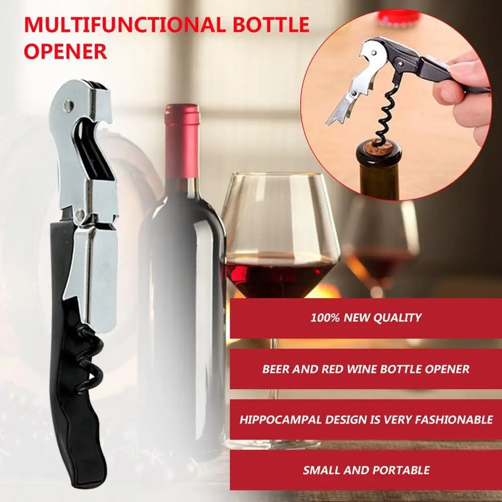 Professional Stainless Steel Cork Screw Corkscrew MultiFunction Wine Bottle Cap Opener With Plastic Handle For Drop Shipper
Professional Stainless Steel Cork Screw Corkscrew MultiFunction Wine Bottle Cap Opener With Plastic Handle For Drop Shipper