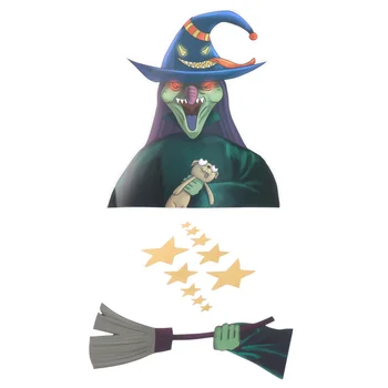 1pc Car Sticker Witch Halloween Creative Removable Wiper Decal Windshield Sticker Wiper Sticker for Windshield Rear Window
1pc Car Sticker Witch Halloween Creative Removable Wiper Decal Windshield Sticker Wiper Sticker for Windshield Rear Window