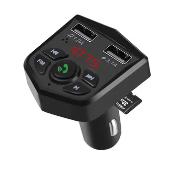 Car Bluetooth MP3 Player Car FM Transmitter With Dual USB Fast Charger car Bluetooth Player Bluetooth V5.0 Version
Car Bluetooth MP3 Player Car FM Transmitter With Dual USB Fast Charger car Bluetooth Player Bluetooth V5.0 Version
