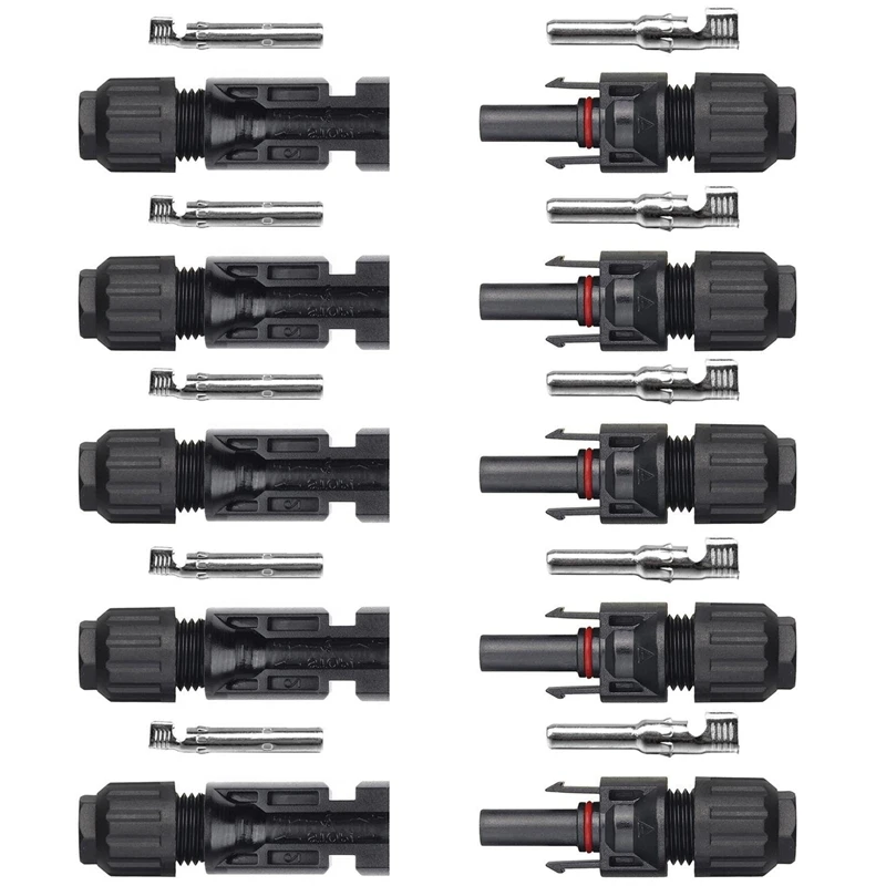 50 Pairs/Lot, MC4 Solar Panel Connector Male & Female for Solar System Connection
50 Pairs/Lot, MC4 Solar Panel Connector Male & Female for Solar System Connection