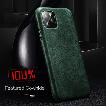 100% real leather phone case for iPhone 11 Pro Max luxury retro business cowhide cases for iPhone Xs Max Xr X back cover
100% real leather phone case for iPhone 11 Pro Max luxury retro business cowhide cases for iPhone Xs Max Xr X back cover