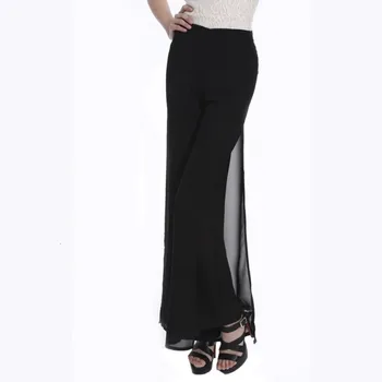 Summer Chiffon Women Wide Leg Pants Full Length Casual Beach Loose Fit Trousers Female High Waist Harem Pants Large Size XS-4XL 
Summer Chiffon Women Wide Leg Pants Full Length Casual Beach Loose Fit Trousers Female High Waist Harem Pants Large Size XS-4XL