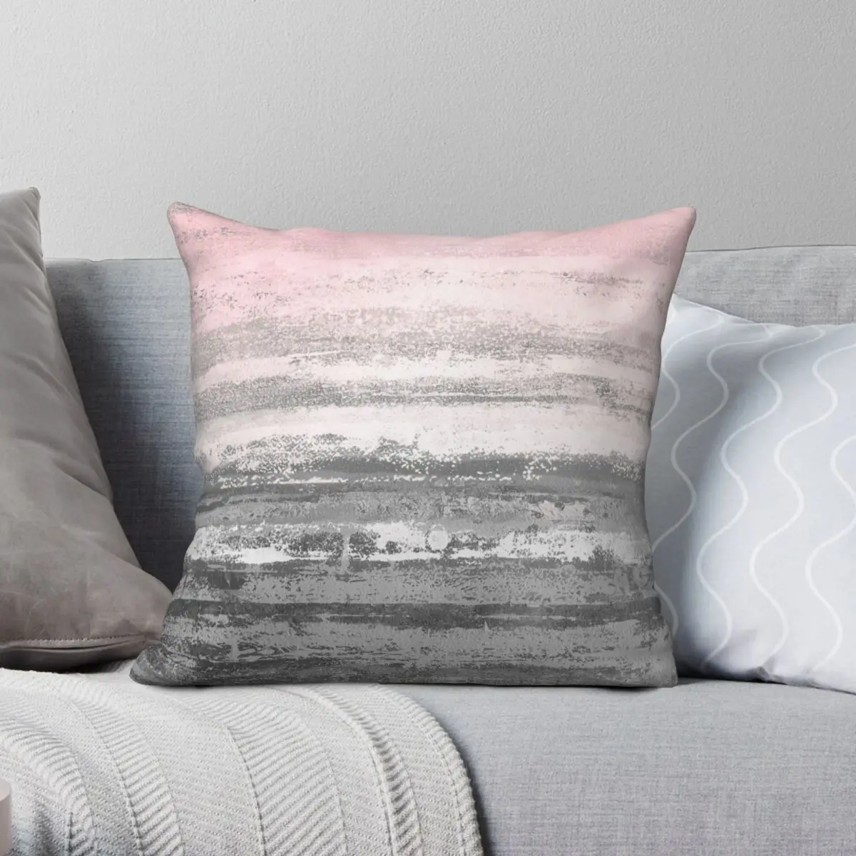 Pink Gray Landscape Square Pillowcase Polyester Linen Velvet Creative Zip Decor Pillow Case Sofa Seater Cushion Cover
Pink Gray Landscape Square Pillowcase Polyester Linen Velvet Creative Zip Decor Pillow Case Sofa Seater Cushion Cover