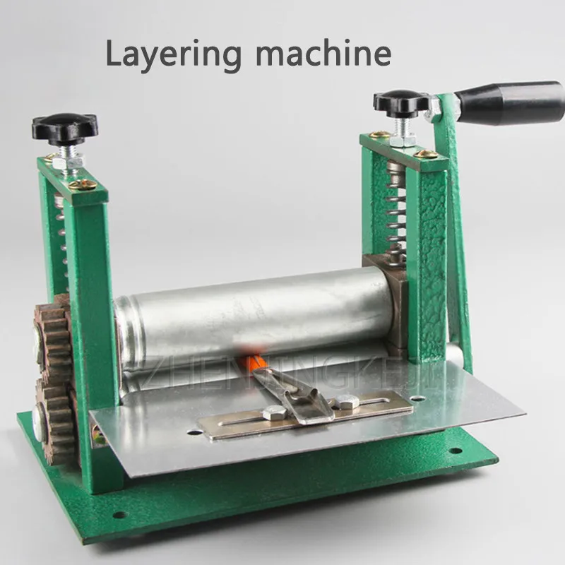Manual Stripper Hand Shake Rolling Machine Layering Leather Brace Machine For Pressing And Drawing Printing Hot Flower Equipment
Manual Stripper Hand Shake Rolling Machine Layering Leather Brace Machine For Pressing And Drawing Printing Hot Flower Equipment