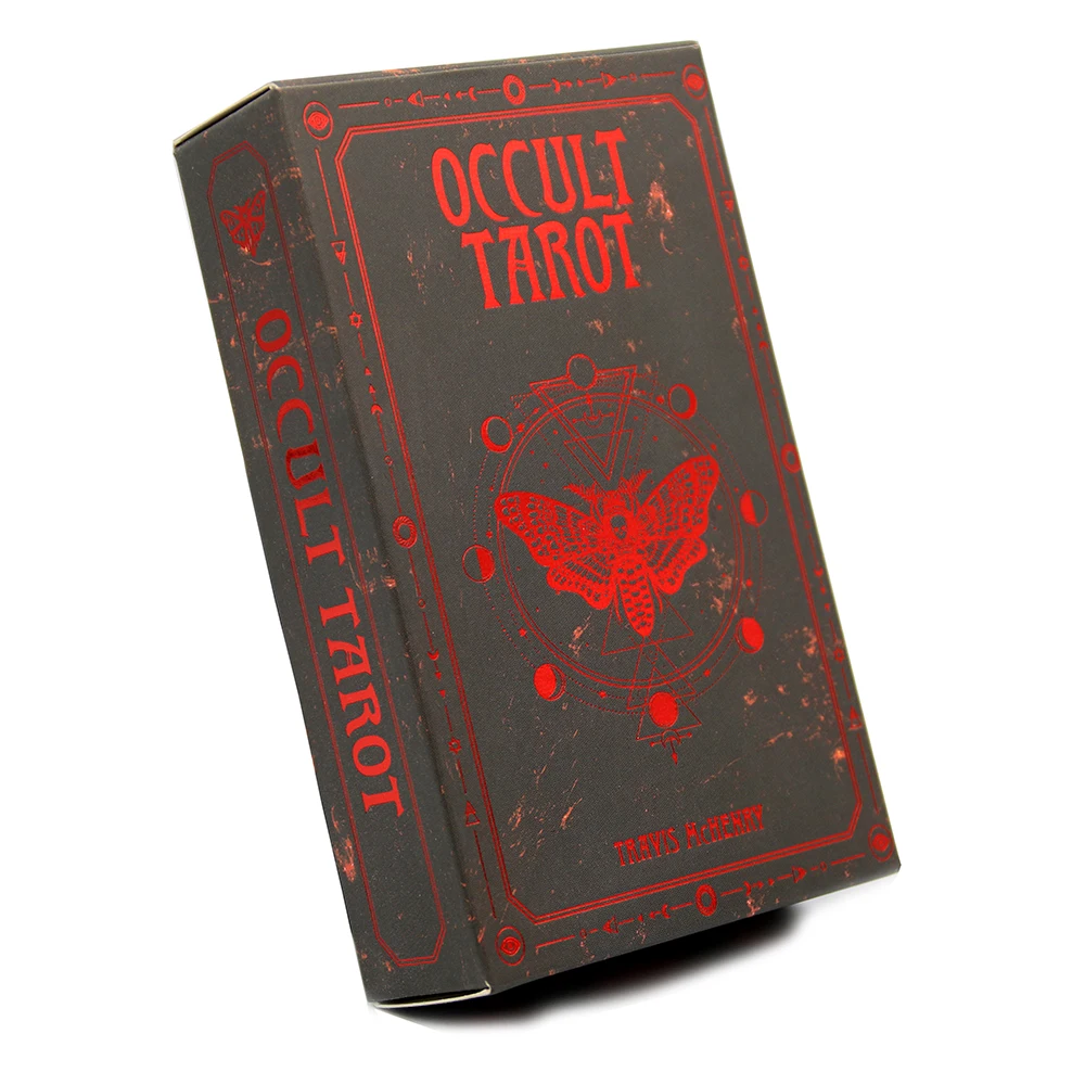 Occult Tarot 78 Divination Cards Set Deck Oracle Card Family Party Playing Cards Board Solomonic Ancient Magickal Grimoires
Occult Tarot 78 Divination Cards Set Deck Oracle Card Family Party Playing Cards Board Solomonic Ancient Magickal Grimoires