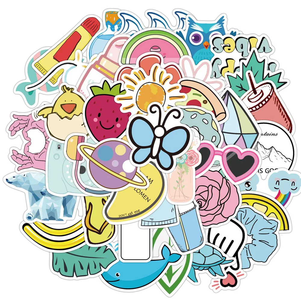 Travel Stickers Cute Stickers Sticker Skateboard Sticker Diary Sticker Suitcase Pen Bicycle Computer Sticker 50 Pcs MTZ009-67
Travel Stickers Cute Stickers Sticker Skateboard Sticker Diary Sticker Suitcase Pen Bicycle Computer Sticker 50 Pcs MTZ009-67