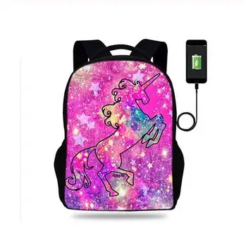New Mochila Cute Animal Unicorn Backpack Womens USB PORT Backpacks For Teenager Girls School Bags Laptop Daily Backpacks
New Mochila Cute Animal Unicorn Backpack Womens USB PORT Backpacks For Teenager Girls School Bags Laptop Daily Backpacks