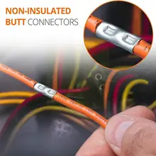 Assorted Insulated Crimp Terminals Electrical Wire Crimping Connectors Kit Non Terminal Insulated Butt Connectors Butt Cabl S2Y7
Assorted Insulated Crimp Terminals Electrical Wire Crimping Connectors Kit Non Terminal Insulated Butt Connectors Butt Cabl S2Y7
