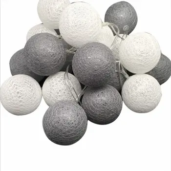 Cotton ball lights battery box light string LED Christmas lights holiday decoration Christmas tree home furnishings
Cotton ball lights battery box light string LED Christmas lights holiday decoration Christmas tree home furnishings