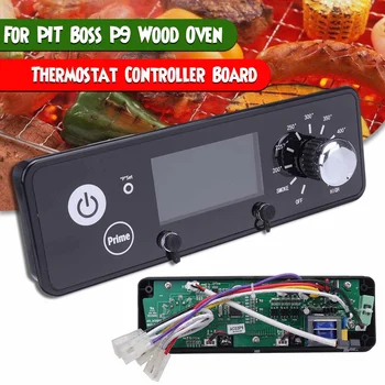 AC120V P9 Thermostat Controller Board With LCD Display For PIT for Boss P9 Wood Oven BBQ Barbecue Stove Tools
AC120V P9 Thermostat Controller Board With LCD Display For PIT for Boss P9 Wood Oven BBQ Barbecue Stove Tools