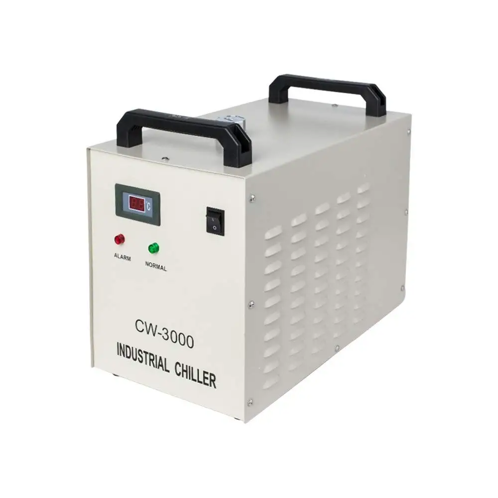 S&A CW3000 Industry Air Water Chiller for CO2 Laser Engraving Cutting Machine Cooling 80W 100W Laser Tube
S&A CW3000 Industry Air Water Chiller for CO2 Laser Engraving Cutting Machine Cooling 80W 100W Laser Tube