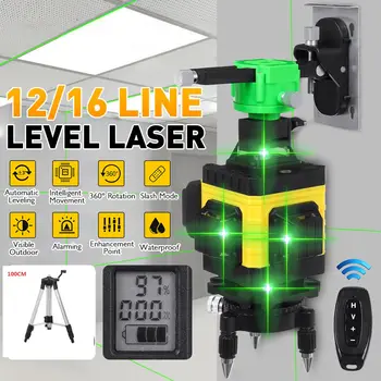 ZEAST 12/16 Lines Laser Levels Green Beam 4D Self-Leveling 360 Horizontal&Vertical Hanging For Floor Wall Powerful Laser levels
ZEAST 12/16 Lines Laser Levels Green Beam 4D Self-Leveling 360 Horizontal&Vertical Hanging For Floor Wall Powerful Laser levels