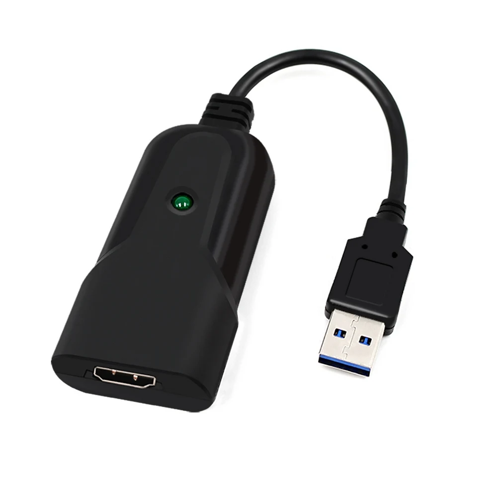 USB 3.0 HDMI Mini Video Capture Card Video Grabber Record Box For PS4 Game DVD Camcorder HD Camera Recording Live Streaming
USB 3.0 HDMI Mini Video Capture Card Video Grabber Record Box For PS4 Game DVD Camcorder HD Camera Recording Live Streaming