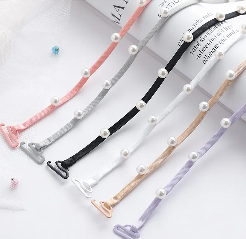 Pearl Bra Straps Decorative Shoulder Underwear Belt Replacement Women Intimate Bra Accessories 7 Color
Pearl Bra Straps Decorative Shoulder Underwear Belt Replacement Women Intimate Bra Accessories 7 Color