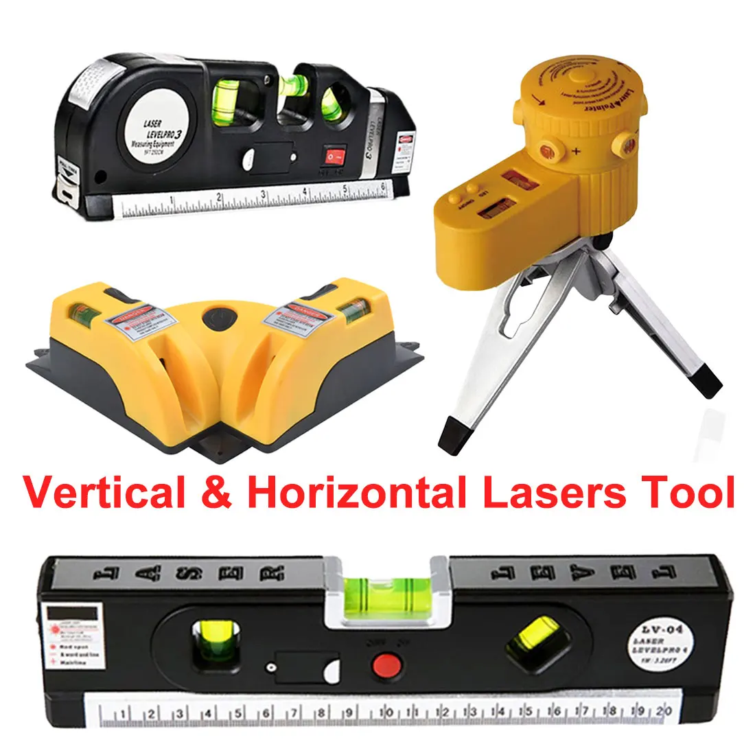 Multifunction 4 Type Cross Line Tool Device LED Laser Level Vertical Horizontal Equipment Measuring Tool
Multifunction 4 Type Cross Line Tool Device LED Laser Level Vertical Horizontal Equipment Measuring Tool
