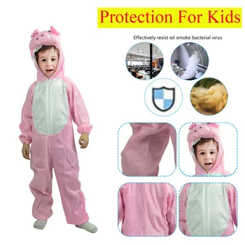 Children Isolation Breathable Clothings Coverall Animal Isolation Suit Conjoined Jumpsuits Protective Clothing Child Protection
Children Isolation Breathable Clothings Coverall Animal Isolation Suit Conjoined Jumpsuits Protective Clothing Child Protection