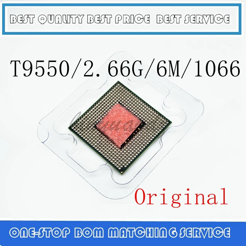 CPU laptop Core 2 Duo T9550 CPU 6M Cache/2.66GHz/1066/Dual-Core Socket 479Laptop processor forGM45/PM45
CPU laptop Core 2 Duo T9550 CPU 6M Cache/2.66GHz/1066/Dual-Core Socket 479Laptop processor forGM45/PM45