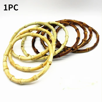 1 x Round Bamboo Bag Handle for Handcrafted Handbag DIY Bags Accessories Good Quality 15cm
1 x Round Bamboo Bag Handle for Handcrafted Handbag DIY Bags Accessories Good Quality 15cm