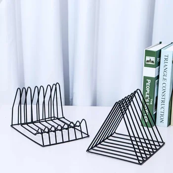 Nordic Triangle Simple Wrought Iron Books Storage Rack Shelf CD Organizer Home Office Desktop Decor File Magazine Storage Bracke
Nordic Triangle Simple Wrought Iron Books Storage Rack Shelf CD Organizer Home Office Desktop Decor File Magazine Storage Bracke