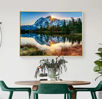 Mountain Landscape Painting By Numbers DIY Tree reflection Scenery Wall Art Picture Acrylic Painting For Wedding Decoration
Mountain Landscape Painting By Numbers DIY Tree reflection Scenery Wall Art Picture Acrylic Painting For Wedding Decoration