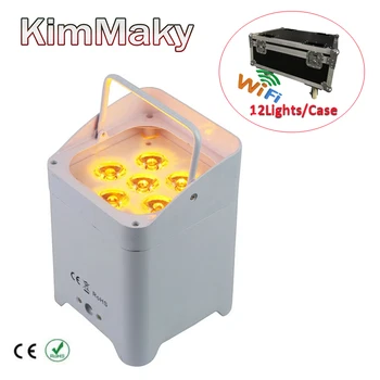12lights/case 6x18w 6in1 led battery uplight led battery power wireless dmx par light DJ light led battery uplighting
12lights/case 6x18w 6in1 led battery uplight led battery power wireless dmx par light DJ light led battery uplighting