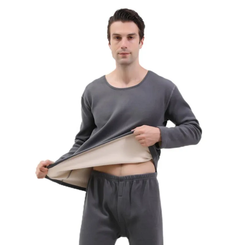 Men Autumn Winter plus size German velvet super soft pajamas set double-sided heating extra-thick thermal Long Johns 6XL 7XL 
Men Autumn Winter plus size German velvet super soft pajamas set double-sided heating extra-thick thermal Long Johns 6XL 7XL