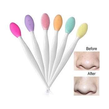 1PC Silicone Facial Cleansing Brush Soft Handheld Nose Exfoliator Blackhead Removal Face Massager Clean Brushes Deep Cleaning
1PC Silicone Facial Cleansing Brush Soft Handheld Nose Exfoliator Blackhead Removal Face Massager Clean Brushes Deep Cleaning