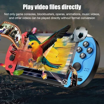 X7 Handheld Game Player AV TV Out MP3 MP4 Player Lightweight 8GB Pocket Video Game Console Game Playing Elements
X7 Handheld Game Player AV TV Out MP3 MP4 Player Lightweight 8GB Pocket Video Game Console Game Playing Elements