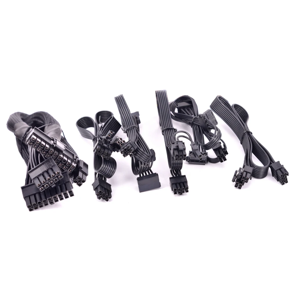 PCIe 8Pin 6 + 2Pin IDE SATA CPU 4 4Pin ATX 24Pin PSU кабель для CORSAIR SF серии FS750 SF600 SF450 выходные кабели |