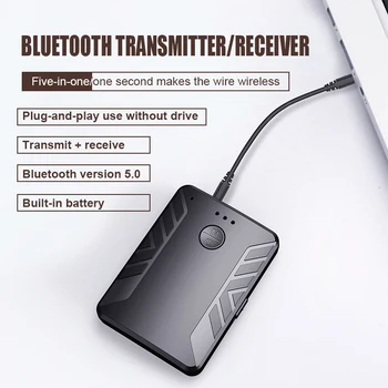 NEW Transmitter receptor Bluetooth Audio 2 IN 1 headsets Receiver Call With Mic TV PC Car Speakers Stereo Music Audio Transmisor
NEW Transmitter receptor Bluetooth Audio 2 IN 1 headsets Receiver Call With Mic TV PC Car Speakers Stereo Music Audio Transmisor