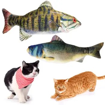 2pcs Electric Catnip Simulation Fish Toys for Cat Large Pillow Chew Toy Teeth Cleaning Interactive Soft Plush Thick and Bite
2pcs Electric Catnip Simulation Fish Toys for Cat Large Pillow Chew Toy Teeth Cleaning Interactive Soft Plush Thick and Bite