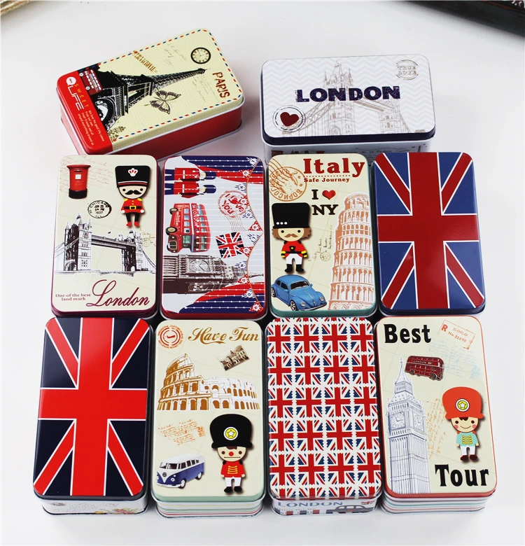 20 pc/Lot Fashion London Style Iron Tin Case Wedding Candy Storage Box Business Card Stationery Organizer Metal Tin Case
20 pc/Lot Fashion London Style Iron Tin Case Wedding Candy Storage Box Business Card Stationery Organizer Metal Tin Case
